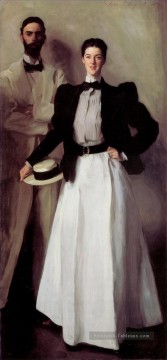  singer - Portrait de M. et Mme Isaac Newton Phelps Stokes John Singer Sargent